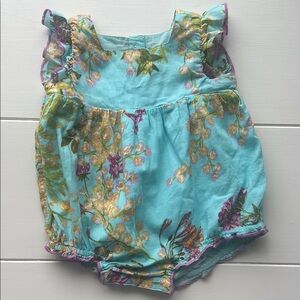 Floral Baby Romper
